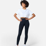 Self Love Cropped Tee White - Blanklines