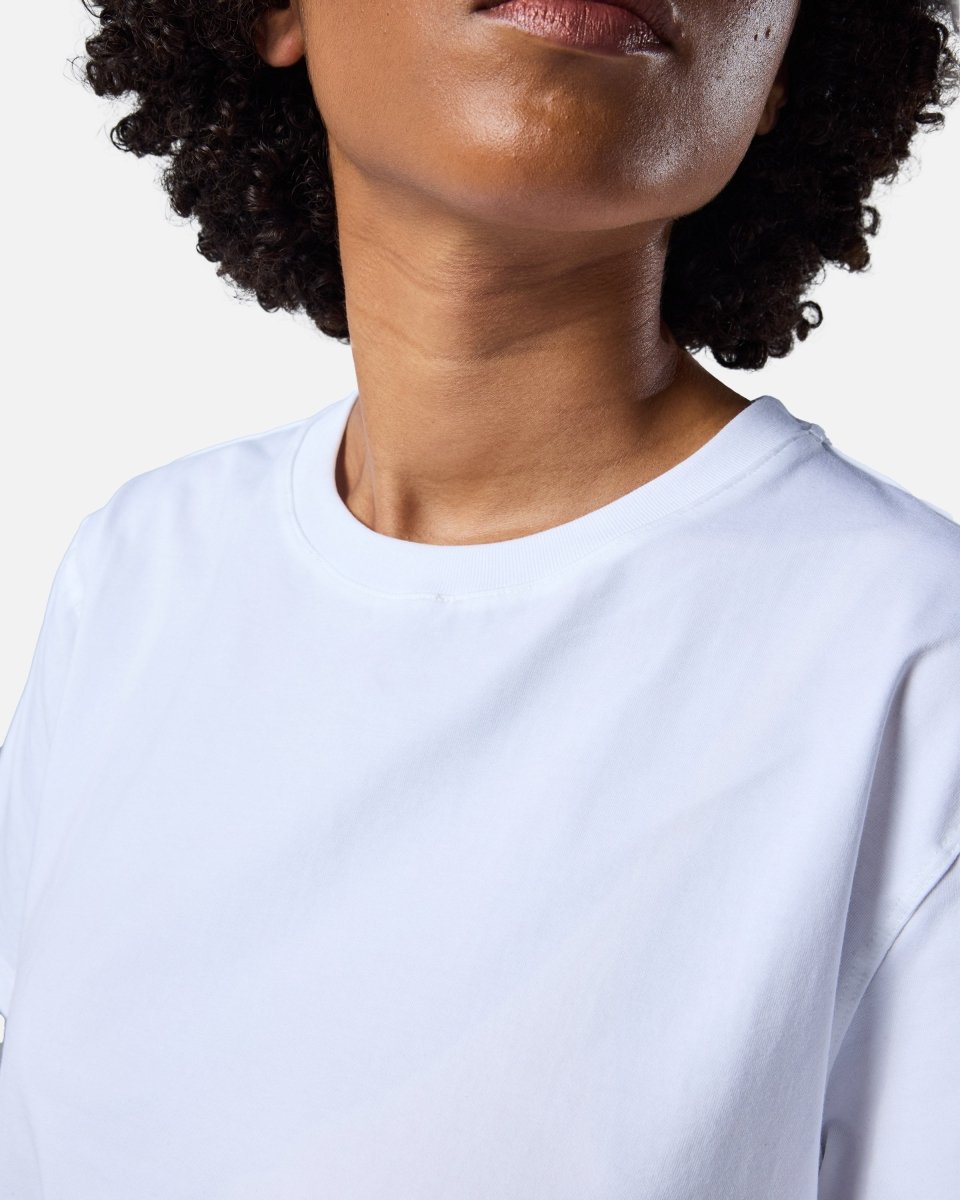 Self Love Cropped Tee White - Blanklines