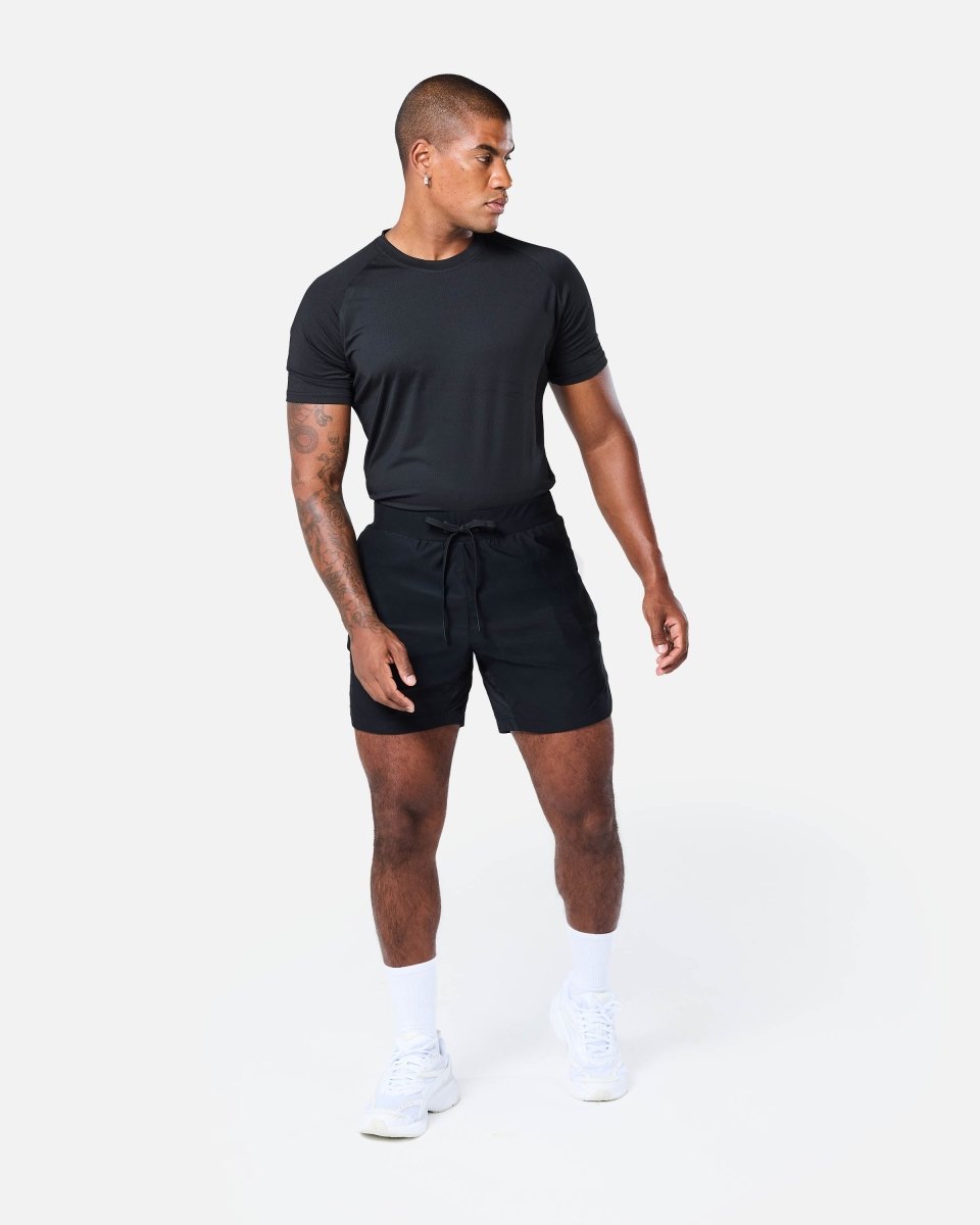 Surge Active Shorts Black - Blanklines