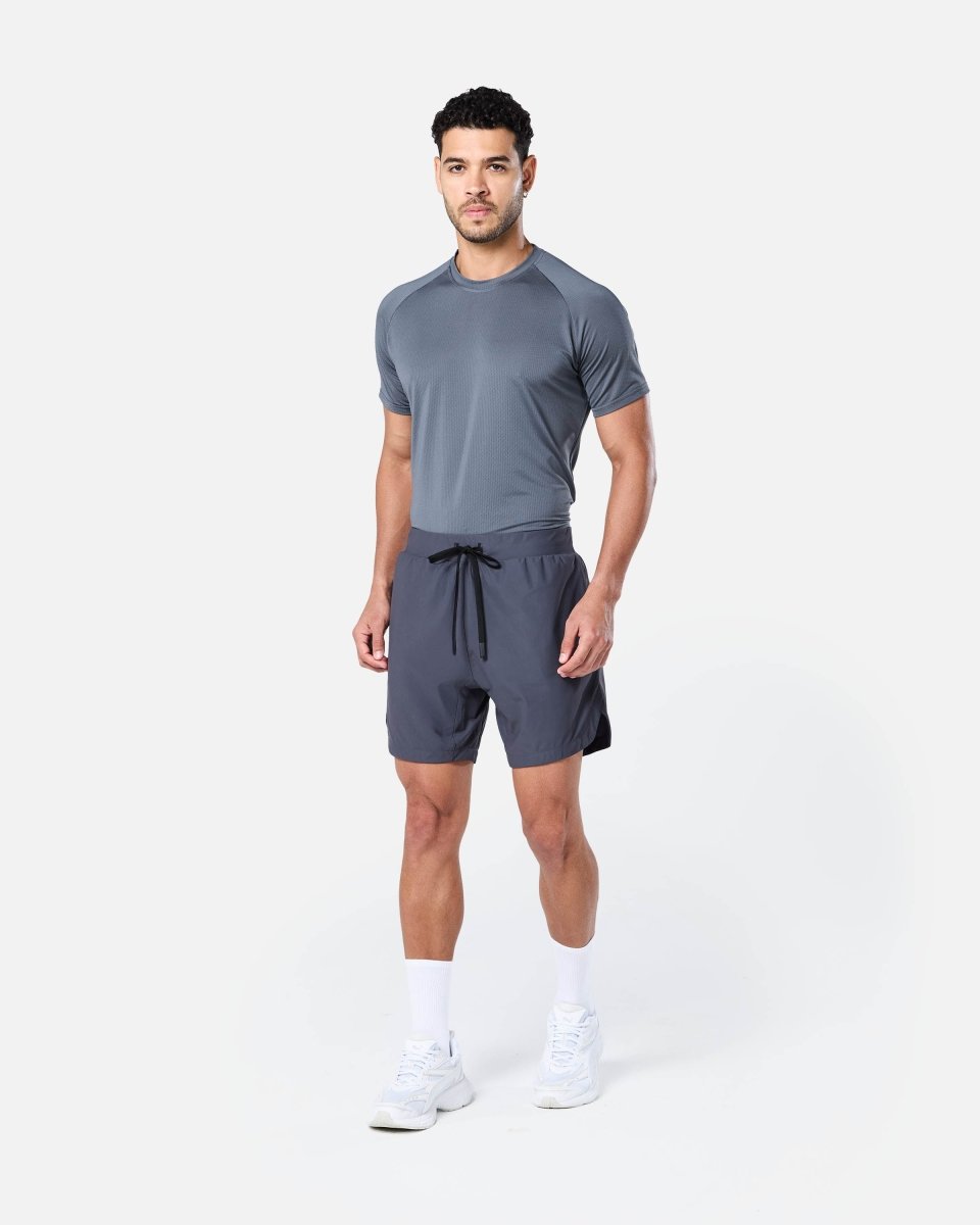 Surge Active Shorts Storm Grey - Blanklines