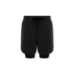 Surge Lined Active Shorts Black - Blanklines