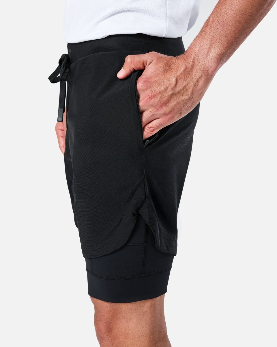 Surge Lined Active Shorts Black - Blanklines