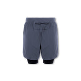 Surge Lined Active Shorts Storm Grey - Blanklines