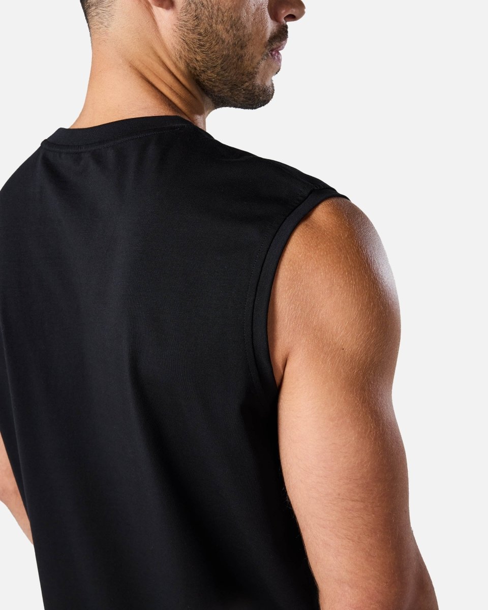 Velocity Tank Top Black - Blanklines