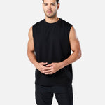 Velocity Tank Top Black - Blanklines