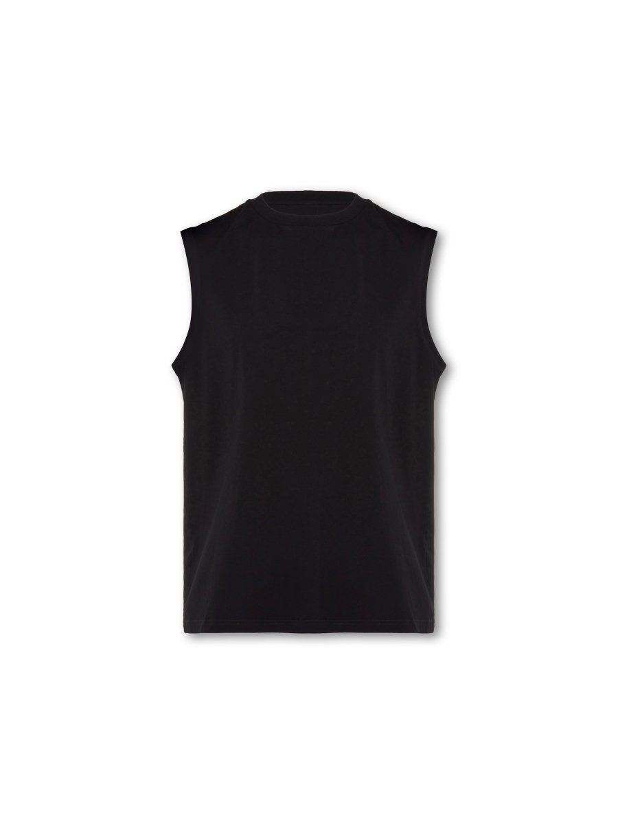 Velocity Tank Top Black - Blanklines