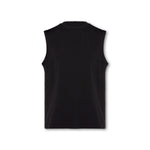 Velocity Tank Top Black - Blanklines
