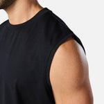 Velocity Tank Top Black - Blanklines