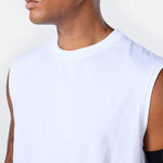 Velocity Tank Top White - Blanklines