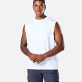 Velocity Tank Top White - Blanklines