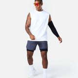 Velocity Tank Top White - Blanklines