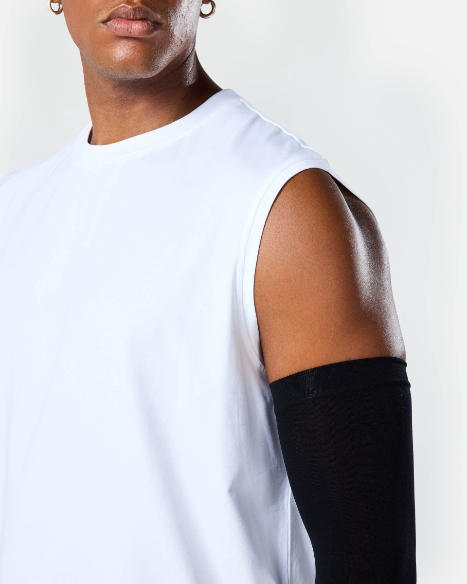 Velocity Tank Top White - Blanklines
