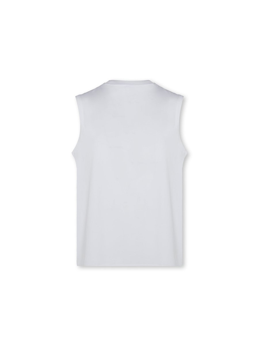 Velocity Tank Top White - Blanklines