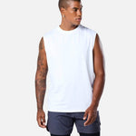 Velocity Tank Top White - Blanklines