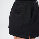 Womens Classic Sweat Shorts Black - Blanklines