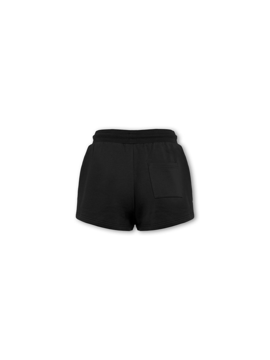 Womens Classic Sweat Shorts Black - Blanklines