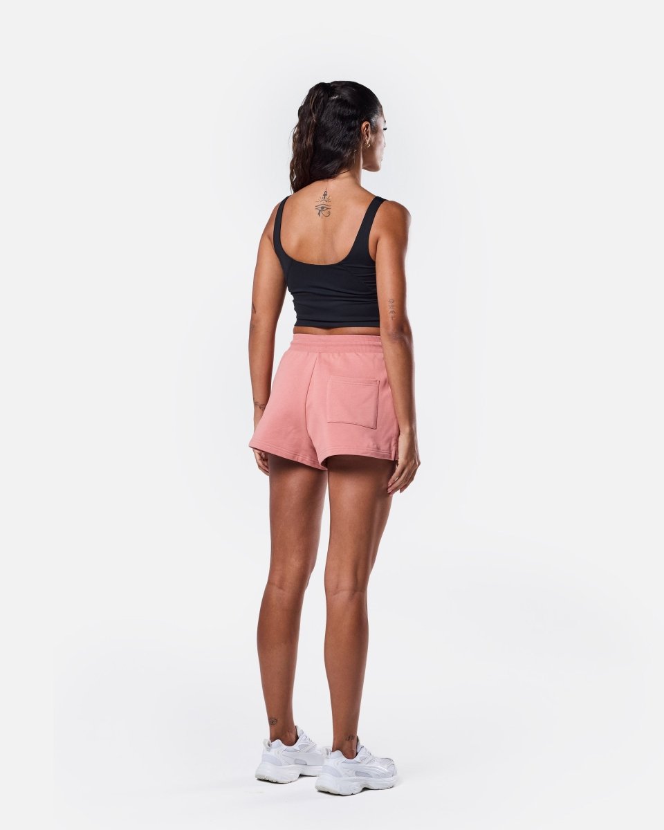 Womens Classic Sweat Shorts Clay - Blanklines