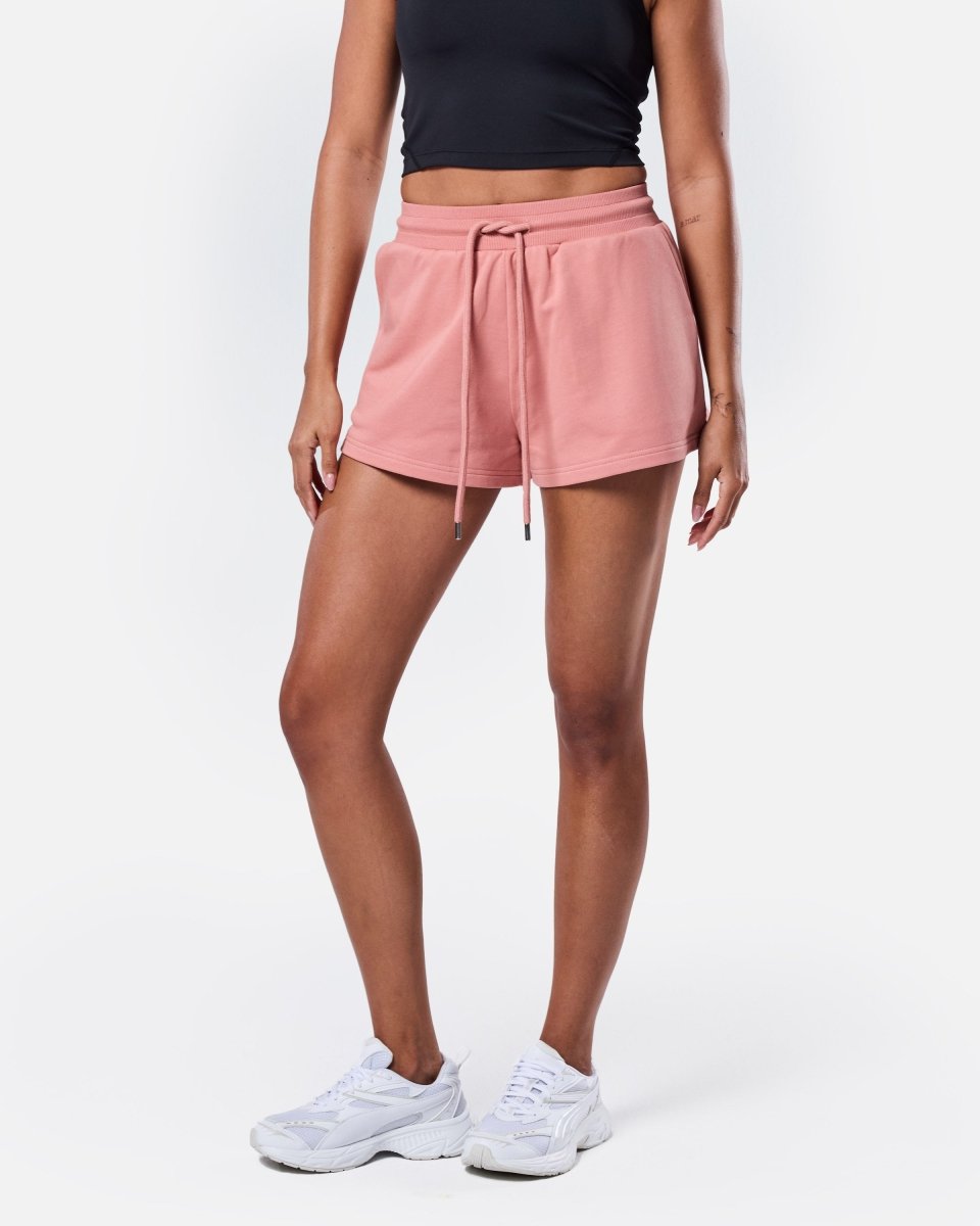Womens Classic Sweat Shorts Clay - Blanklines