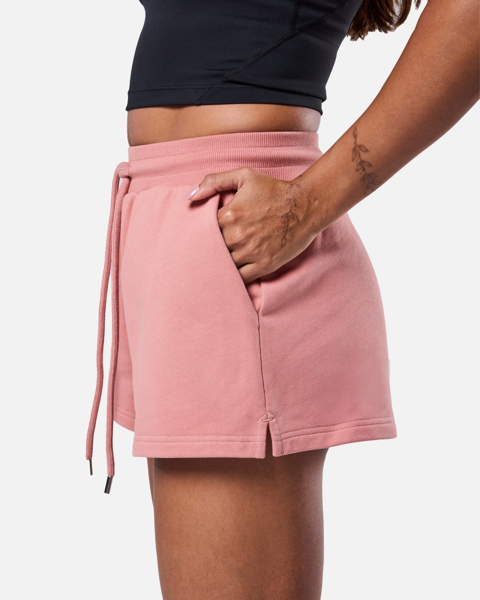 Womens Classic Sweat Shorts Clay - Blanklines