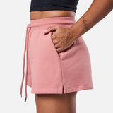 Womens Classic Sweat Shorts Clay - Blanklines
