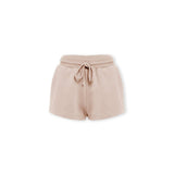 Womens Classic Sweat Shorts Oatmeal - Blanklines