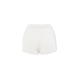 Womens Classic Sweat Shorts Off - White - Blanklines