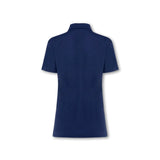 Womens Elemental Button Up Performance Polo Navy - Blanklines