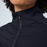 Womens Endurance Full Zip Jacket Black - Blanklines