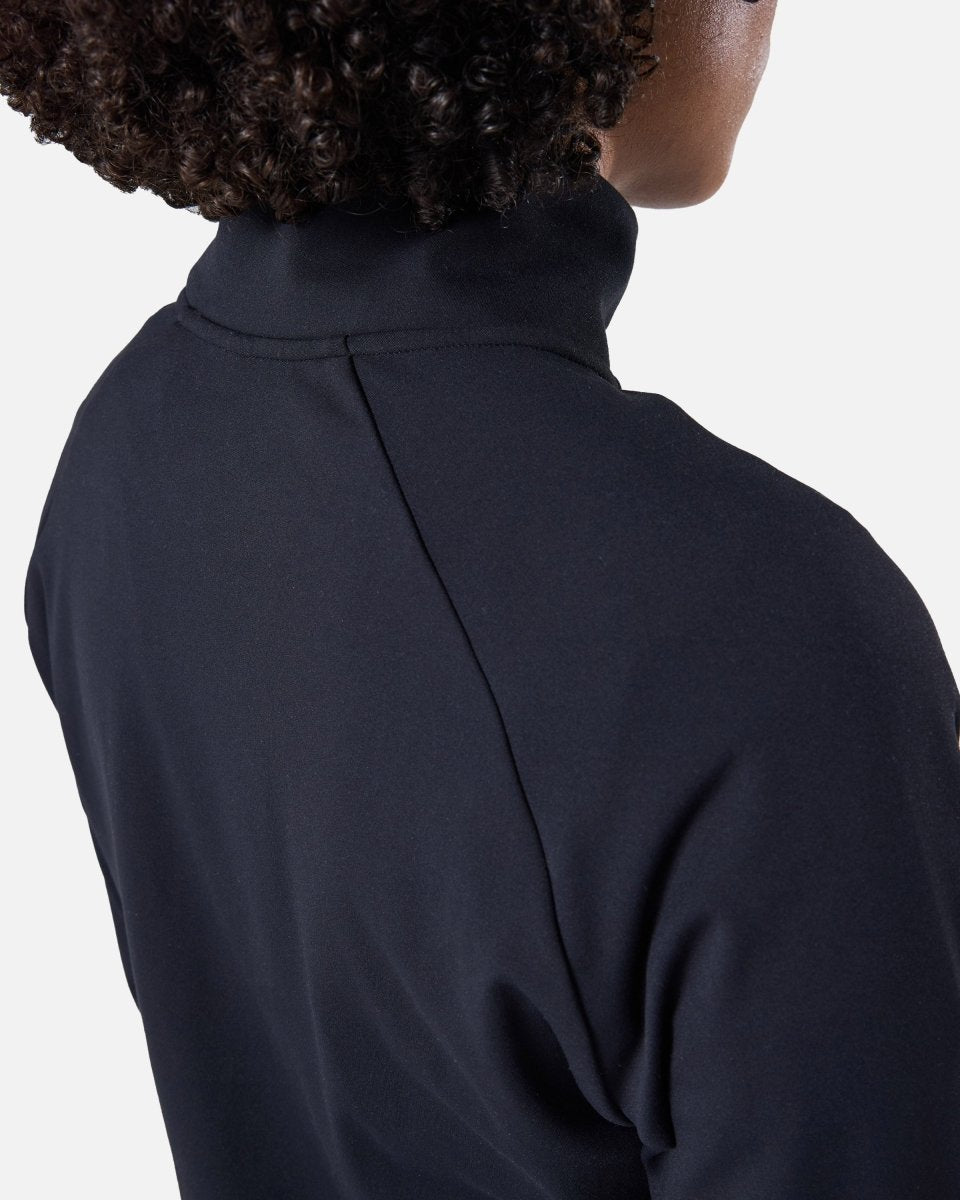 Womens Endurance Full Zip Jacket Black - Blanklines
