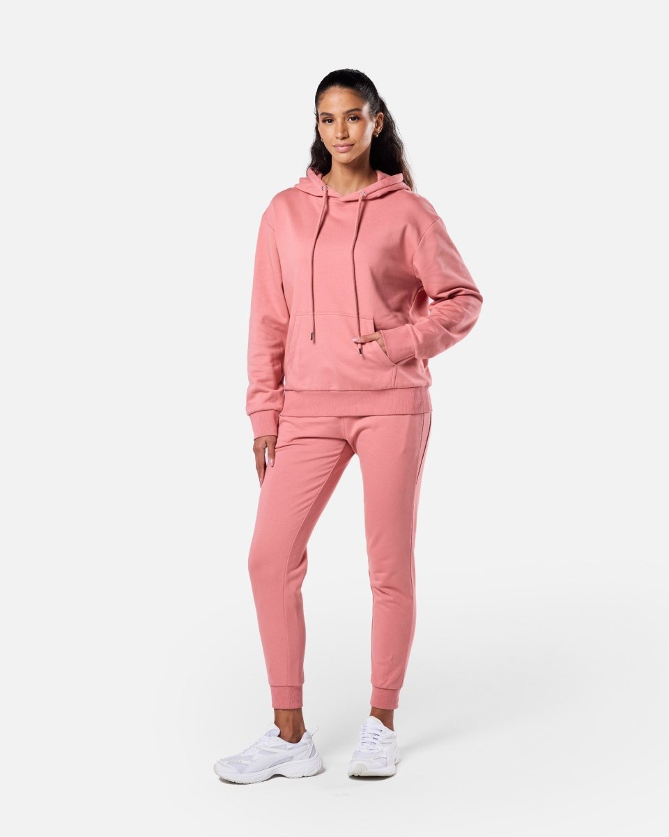 Womens Flux Oversize Hoodie Clay - Blanklines
