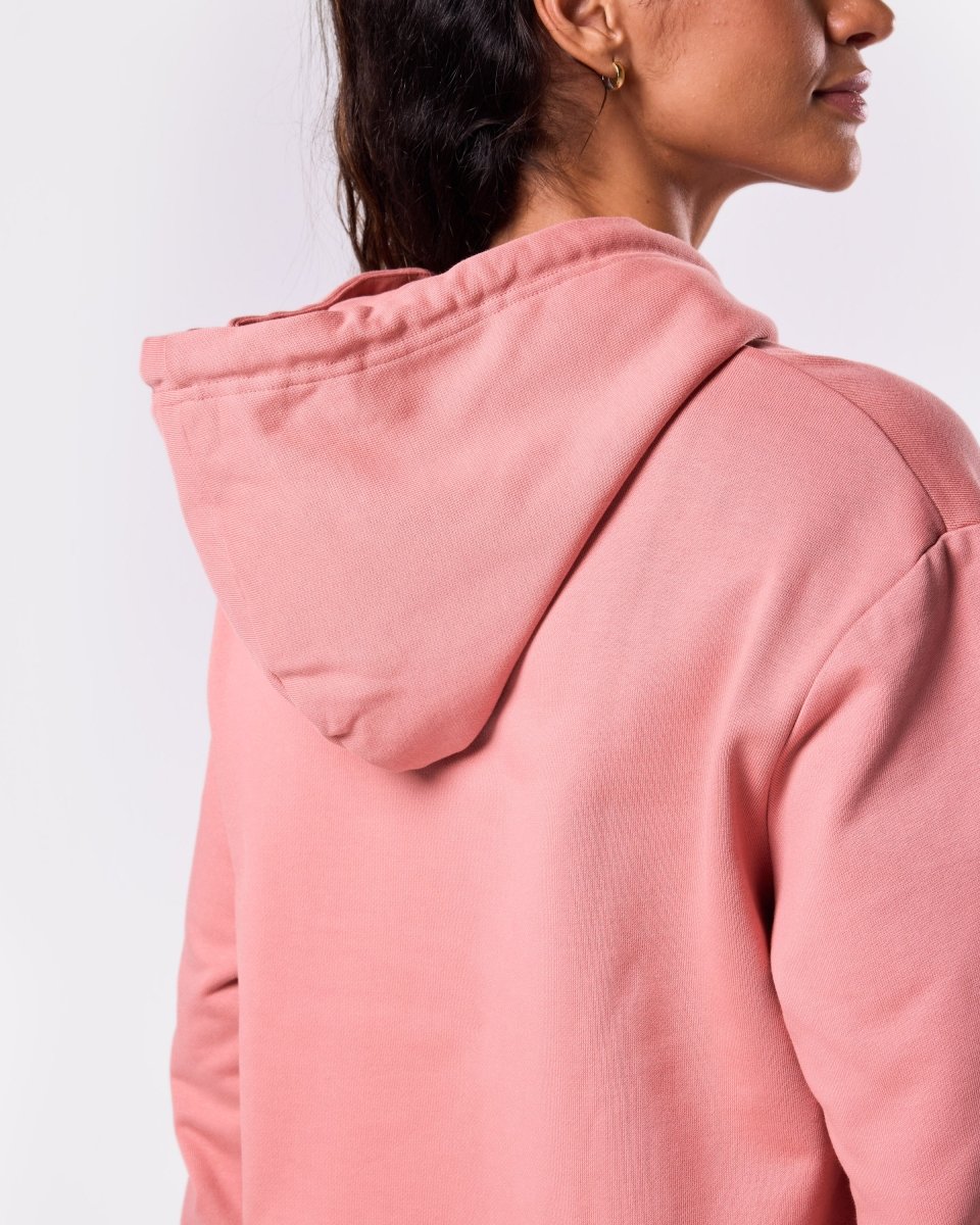Womens Flux Oversize Hoodie Clay - Blanklines