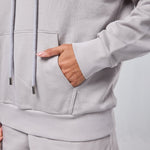 Womens Flux Oversize Hoodie Light Grey - Blanklines