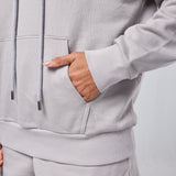 Womens Flux Oversize Hoodie Light Grey - Blanklines
