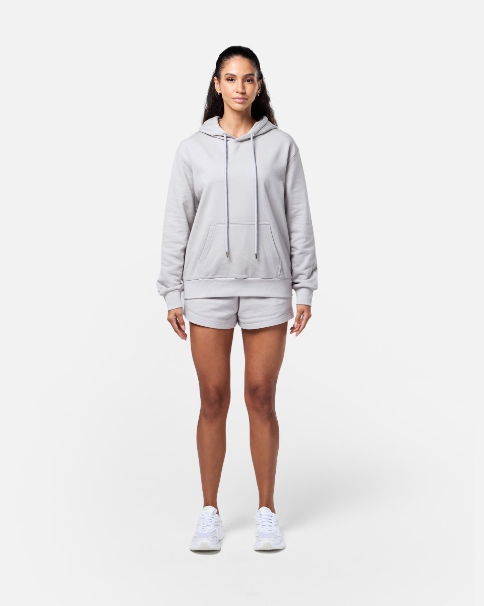 Womens Flux Oversize Hoodie Light Grey - Blanklines