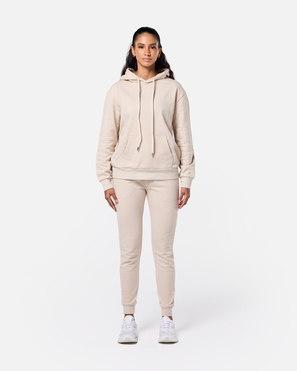 Womens Flux Oversize Hoodie Oatmeal - Blanklines