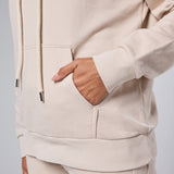 Womens Flux Oversize Hoodie Oatmeal - Blanklines