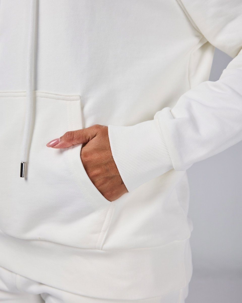 Womens Flux Oversize Hoodie Off - White - Blanklines