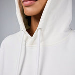 Womens Flux Oversize Hoodie Off - White - Blanklines