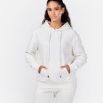Womens Flux Oversize Hoodie Off - White - Blanklines