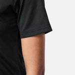 Womens Reset Raglan Performance Tee Black - Blanklines