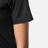 Womens Reset Raglan Performance Tee Black - Blanklines