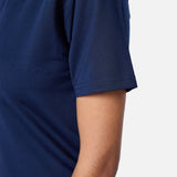 Womens Reset Raglan Performance Tee Navy - Blanklines