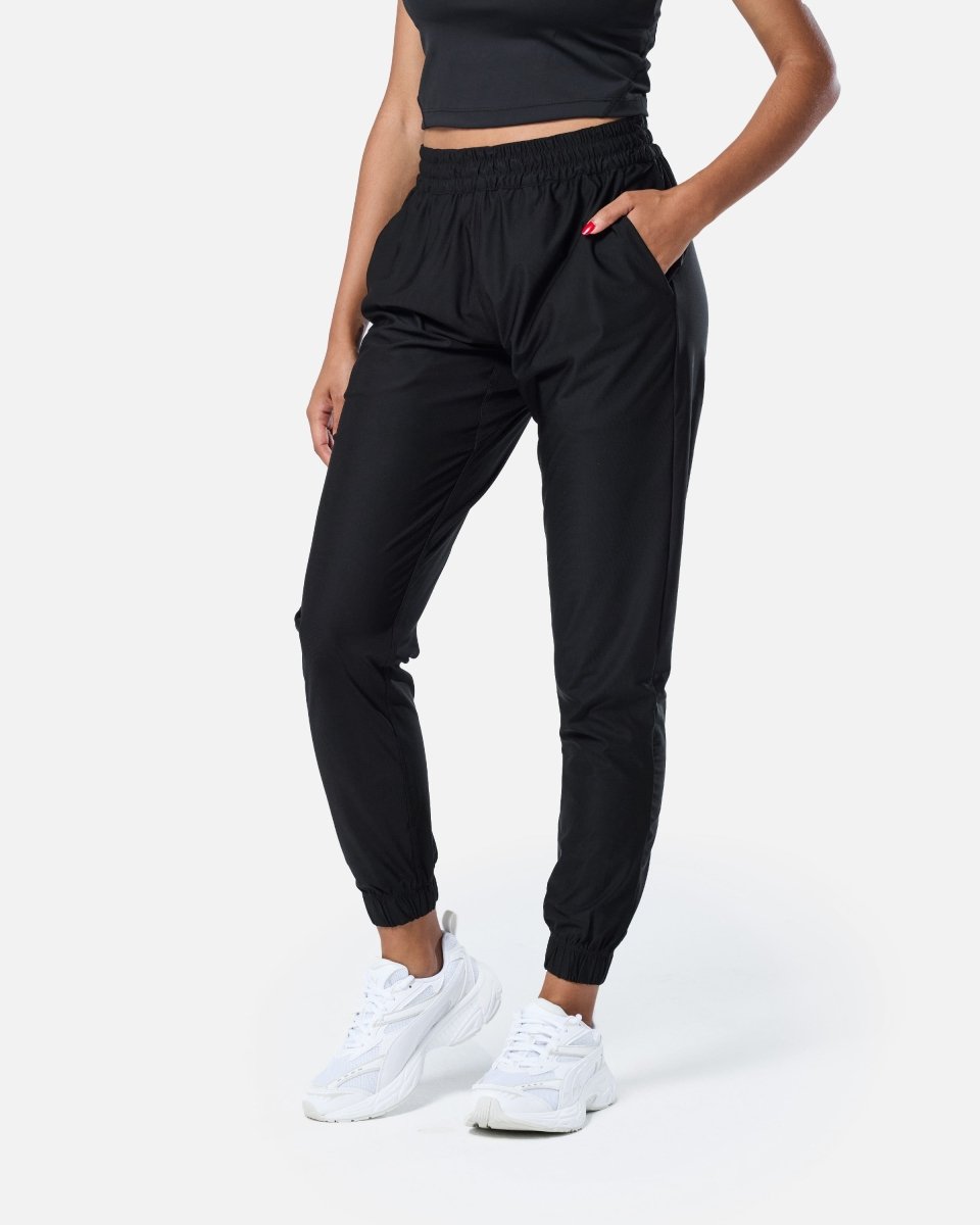Womens Signature Track Pant Black - Blanklines