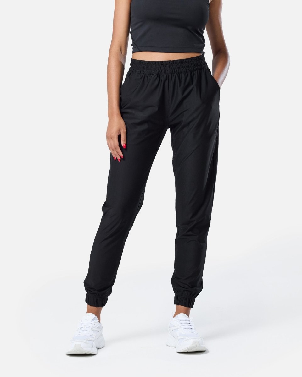 Womens Signature Track Pant Black - Blanklines