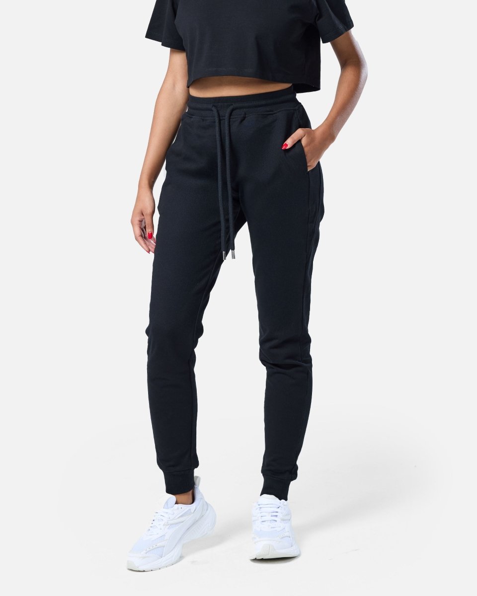 Womens Supreme Sweat Pants Black - Blanklines