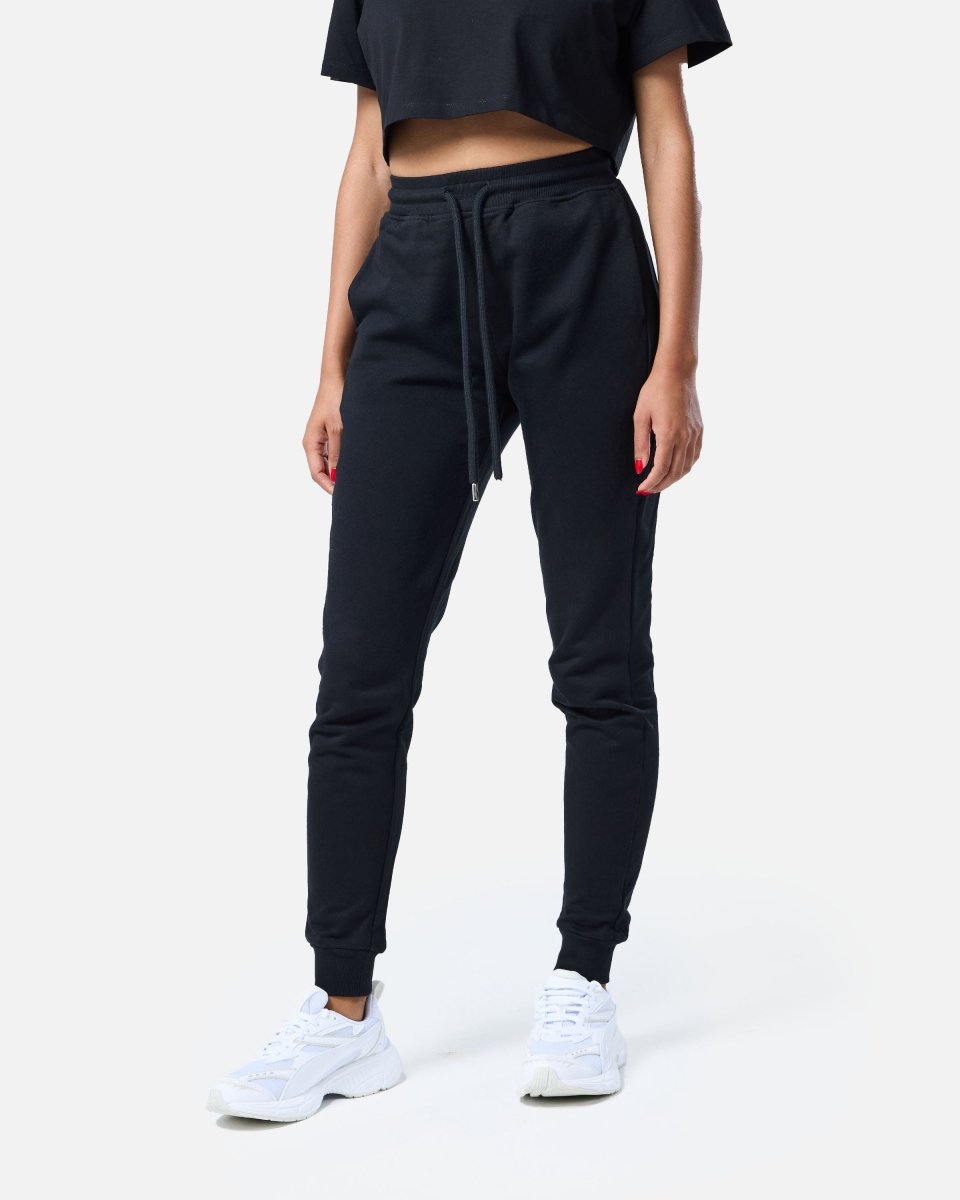Womens Supreme Sweat Pants Black - Blanklines