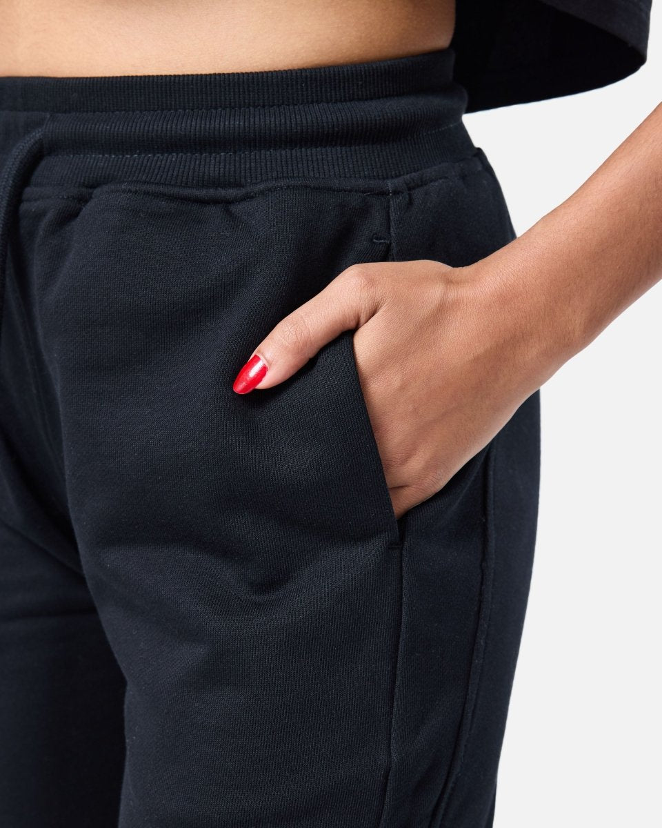 Womens Supreme Sweat Pants Black - Blanklines