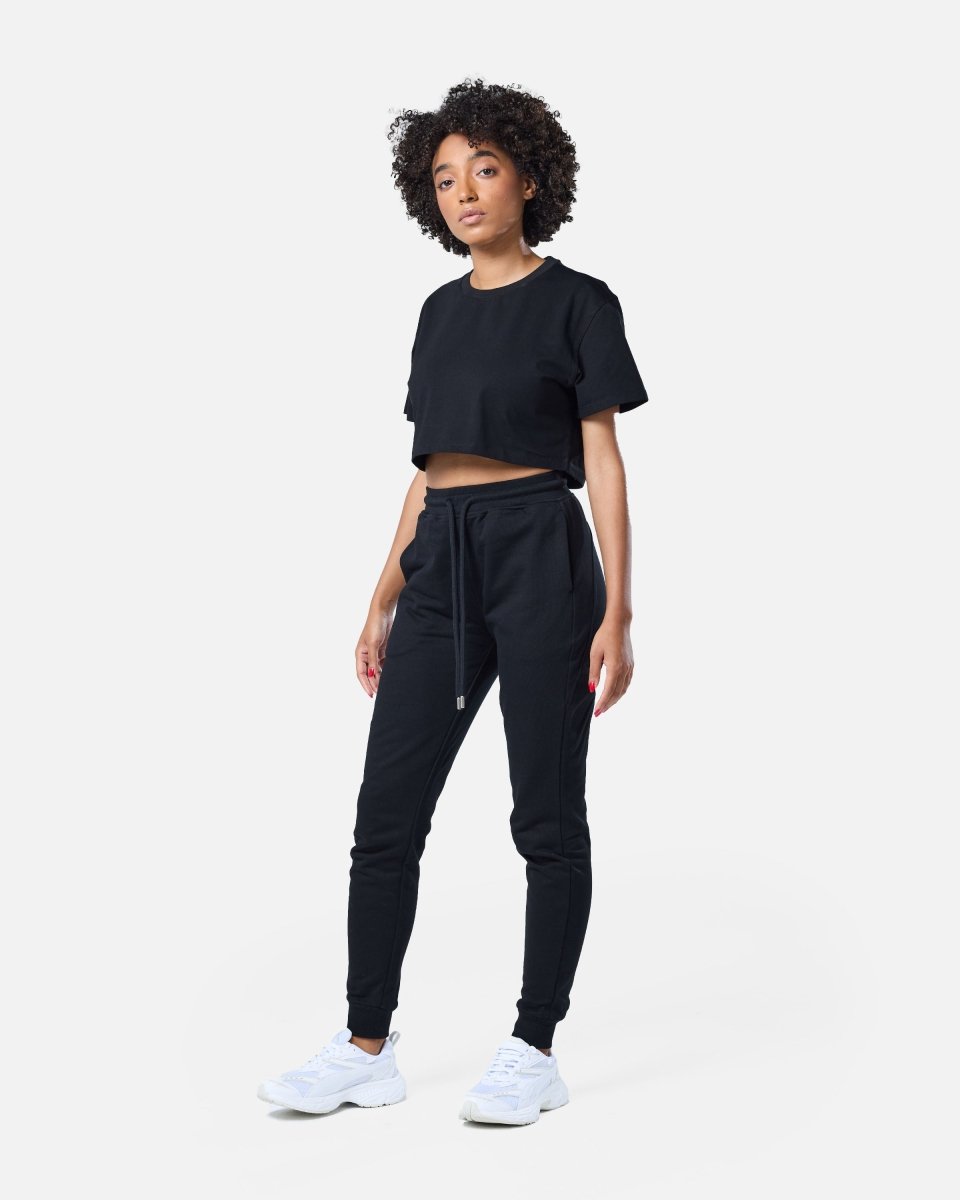 Womens Supreme Sweat Pants Black - Blanklines
