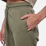 Womens Supreme Sweat Pants Khaki - Blanklines