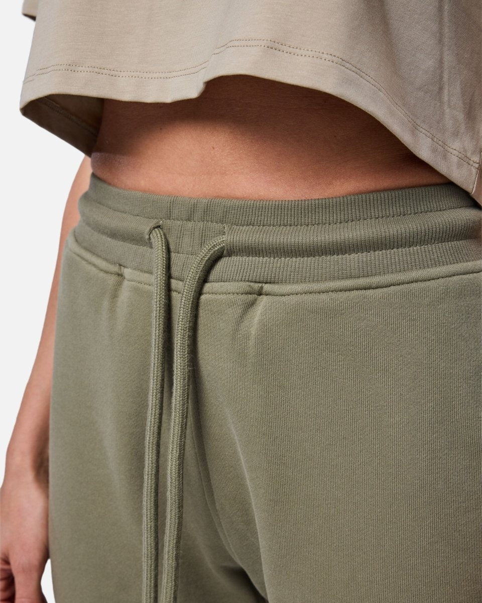 Womens Supreme Sweat Pants Khaki - Blanklines